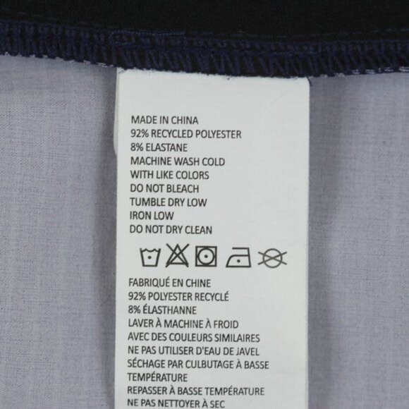 Prana Saxton Men's Size 31 Blue Striped Quick Drying Flat Front Bermuda Shorts - Picture 9 of 9